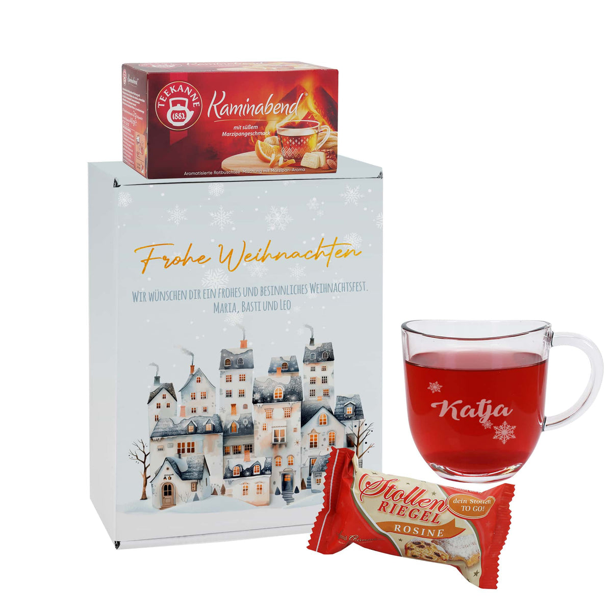 Personalisierbares Geschenkset zu Weihnachten