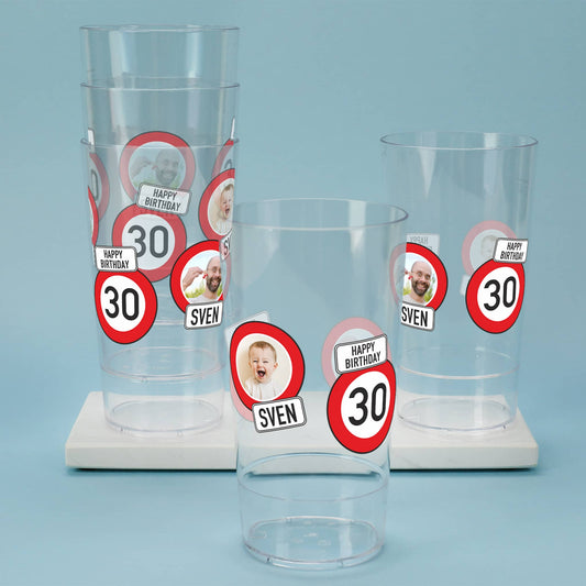 Stapelbecher mit Ihren WUnschbildern zum Geburtstag