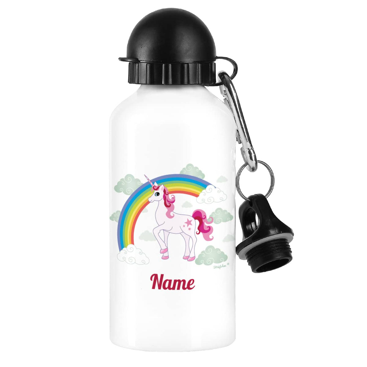 Trinkflasche mit Einhorn-Motiv für Mädchen