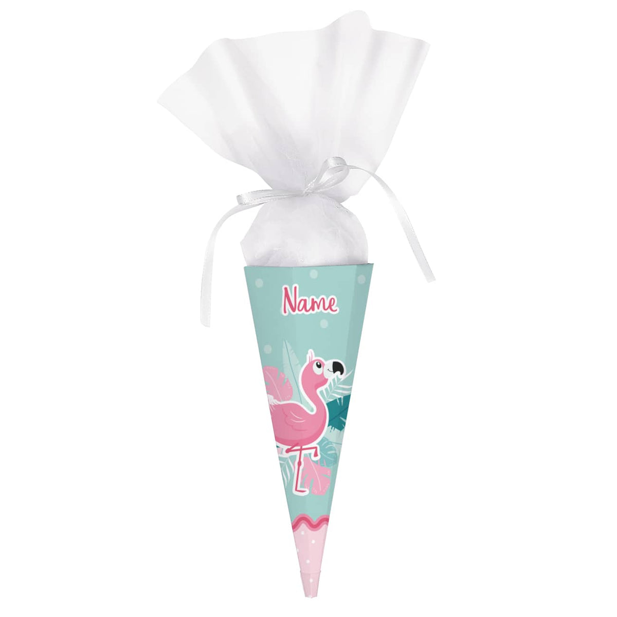 Kleine Zuckertüte zur Einschulung als Geschenk für Geschwister