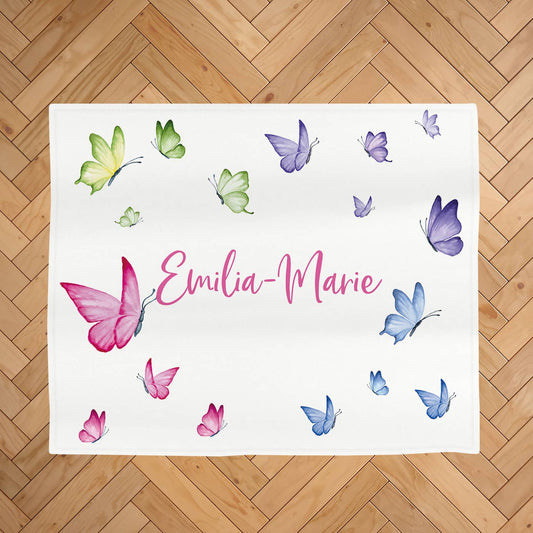 Personalisierte Kuscheldecke mit Name als Personalisierung