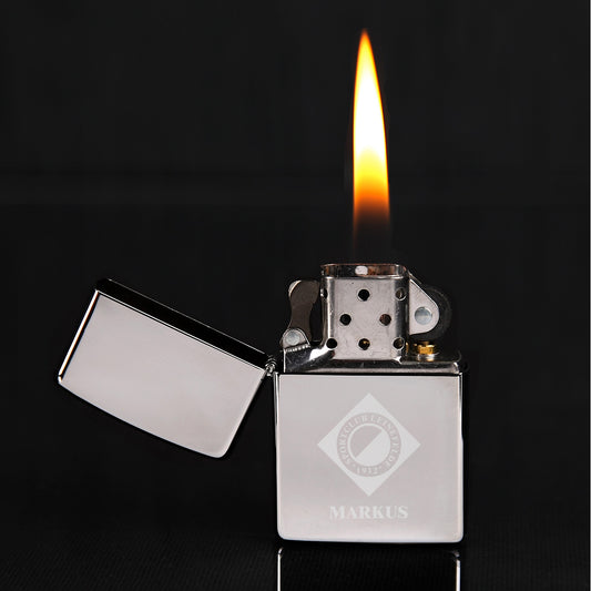 SC Leinefelde 1912 Zippo Feuerzeug mit Namensgravur