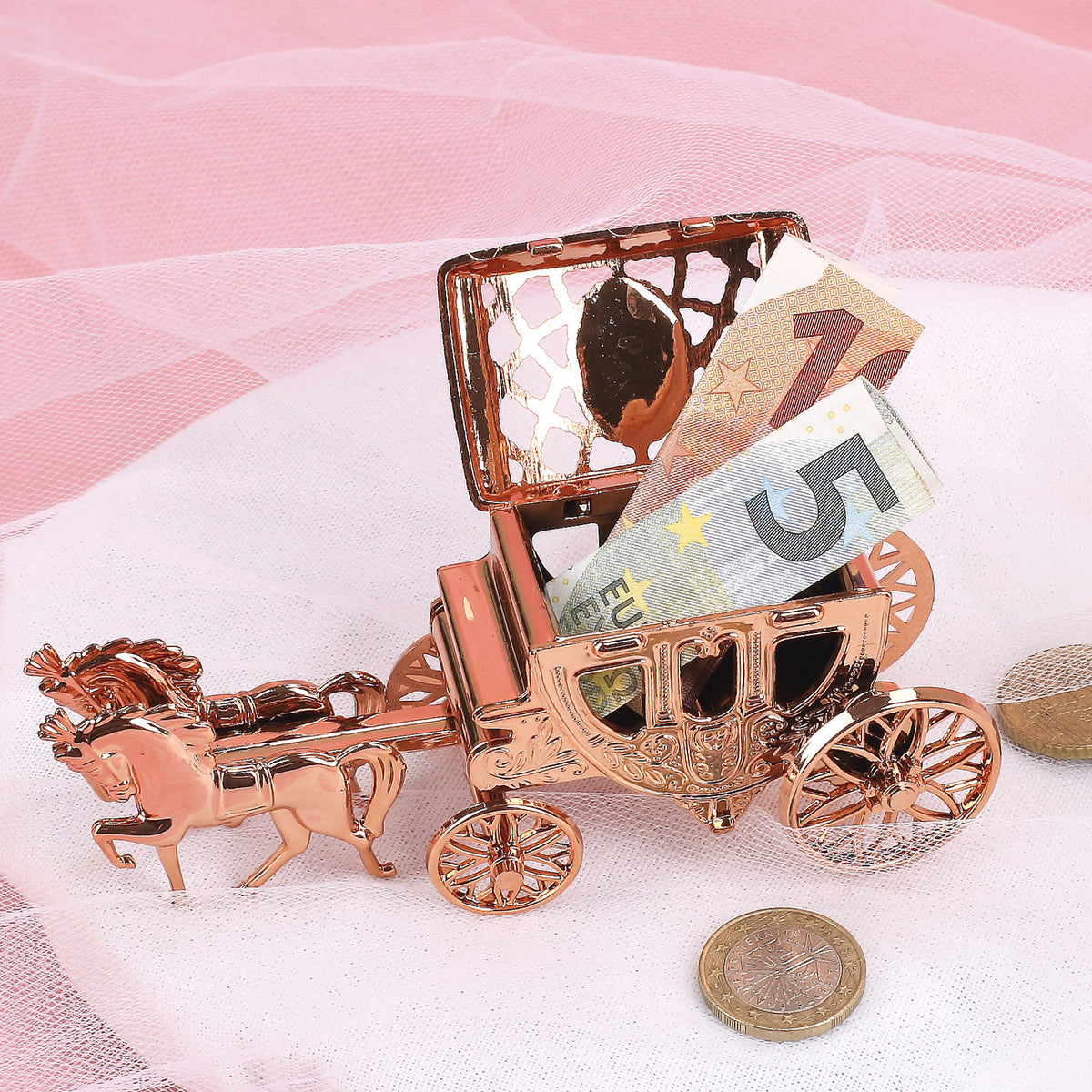 Geldgeschenk - Kutsche zur Hochzeit