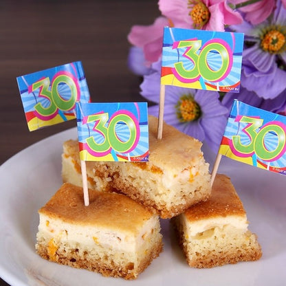 Deko - Picks zum 30. Geburtstag