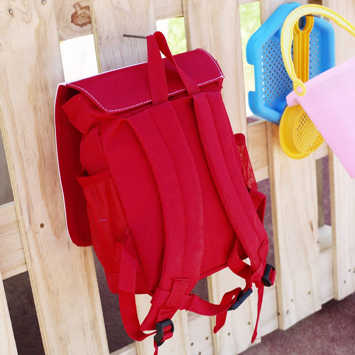Kindergartenrucksack mit Prinzessin, Name oder Initialen