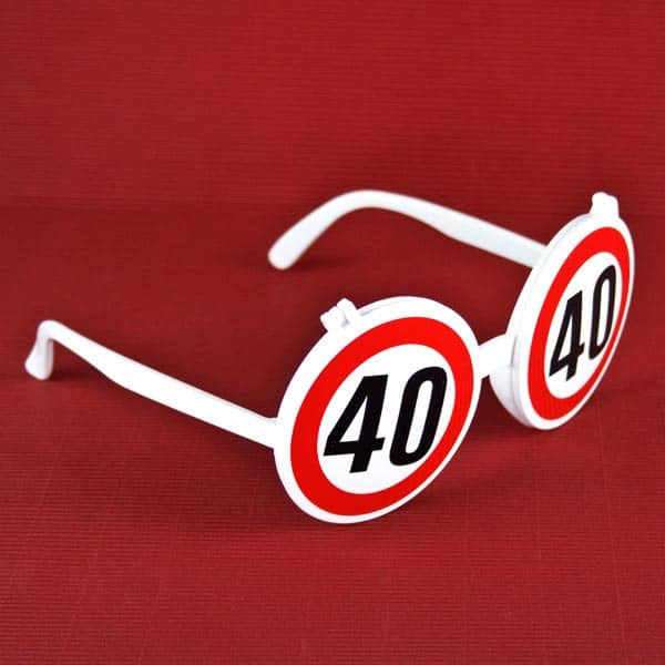 Sonnenbrille zum 40. Geburtstag