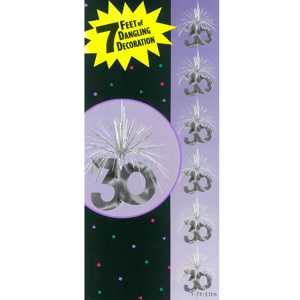 Dekoration zum 30. Geburtstag