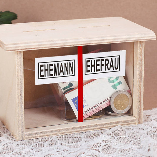 witzige Spardose zur Hochzeit