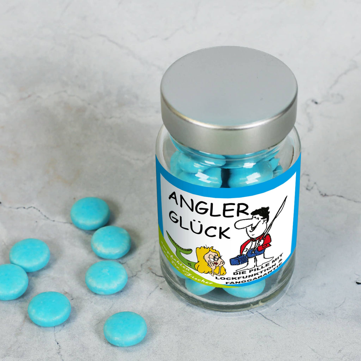 Pillendöschen für Angler 