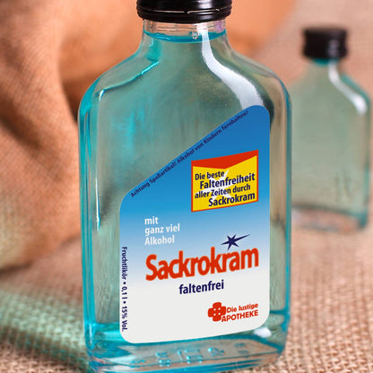 Detailansicht, Faltenfrei mit Sackrokram