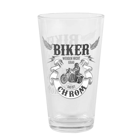 Glas für Motorradfahrer - Geschenk für Biker