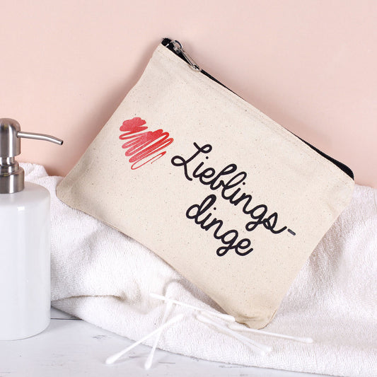 große Kosmetiktasche für Lieblingsdinge