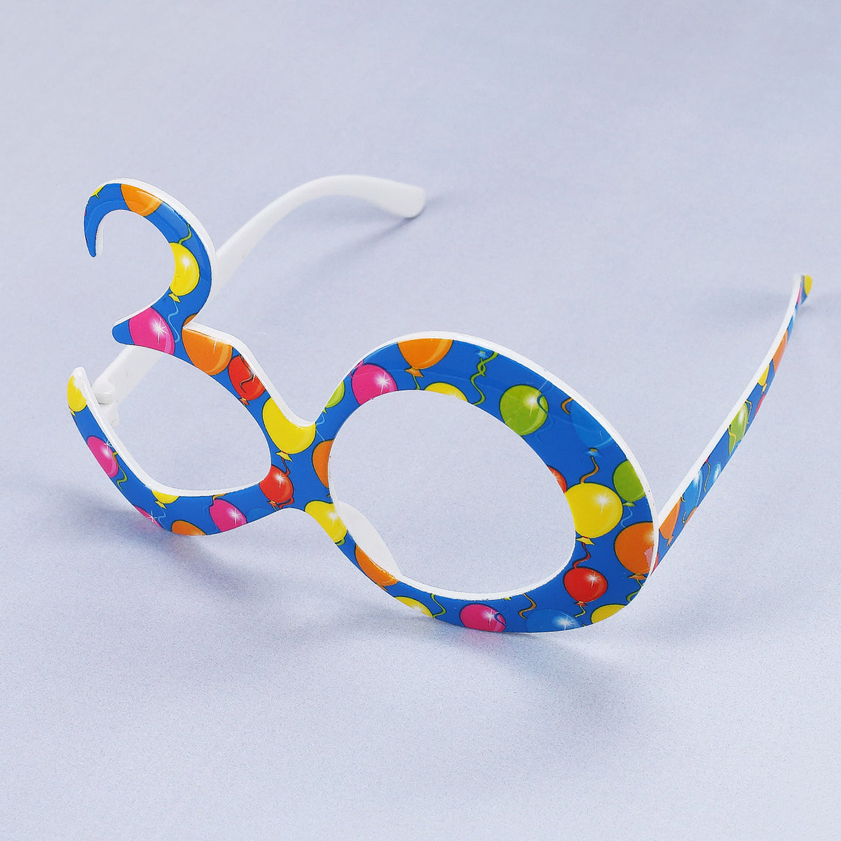 Party Brille 30 in blau