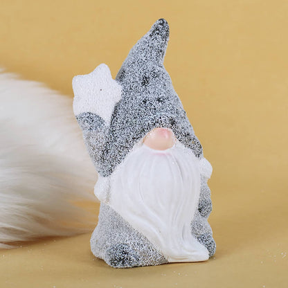 Niedlicher Nikolaus mit Stern