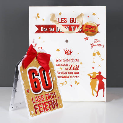mit Karte zum Beschriften