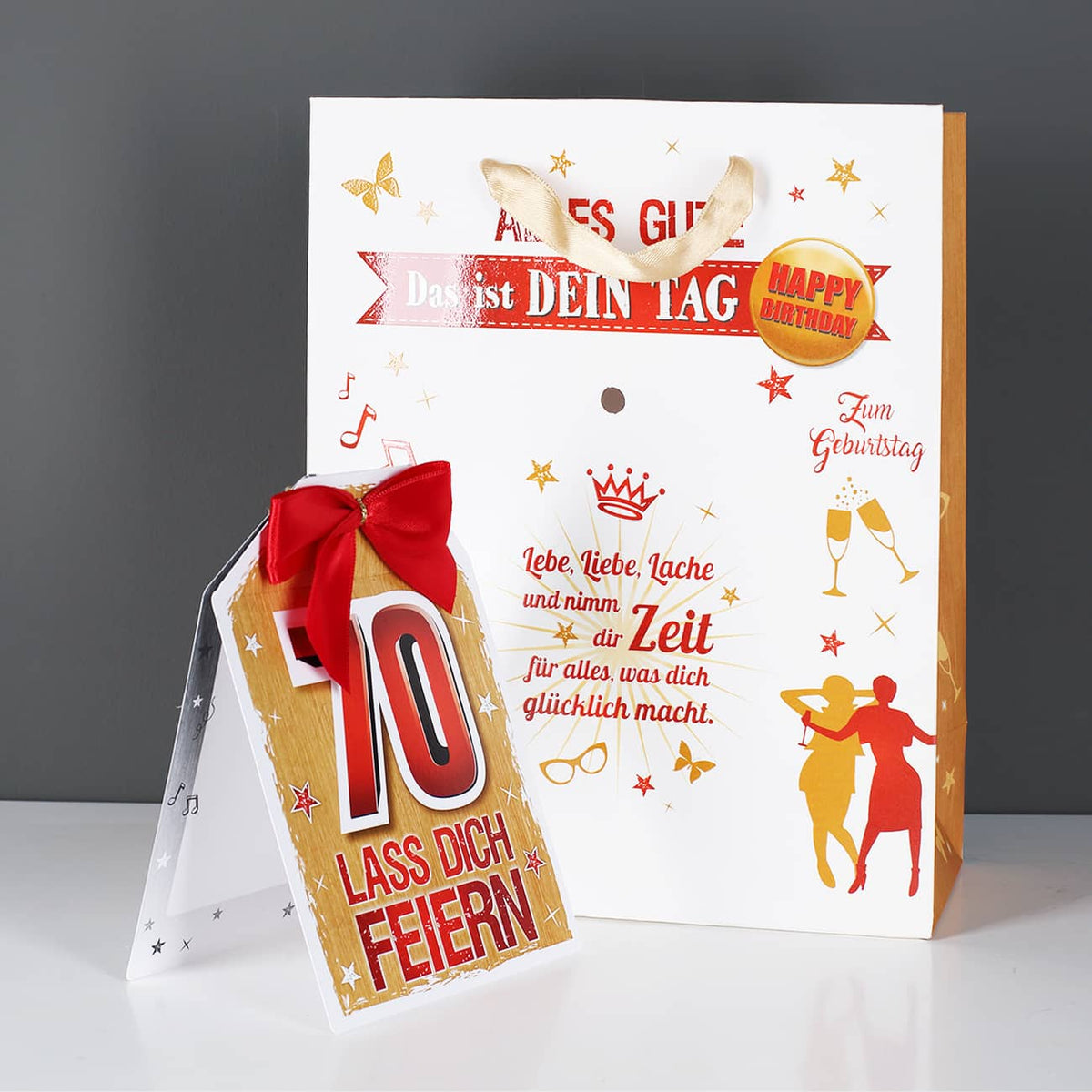Geschenktasche inkl. Karte
