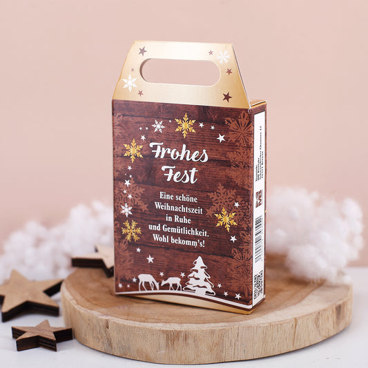Box mit Weihnachtslikör