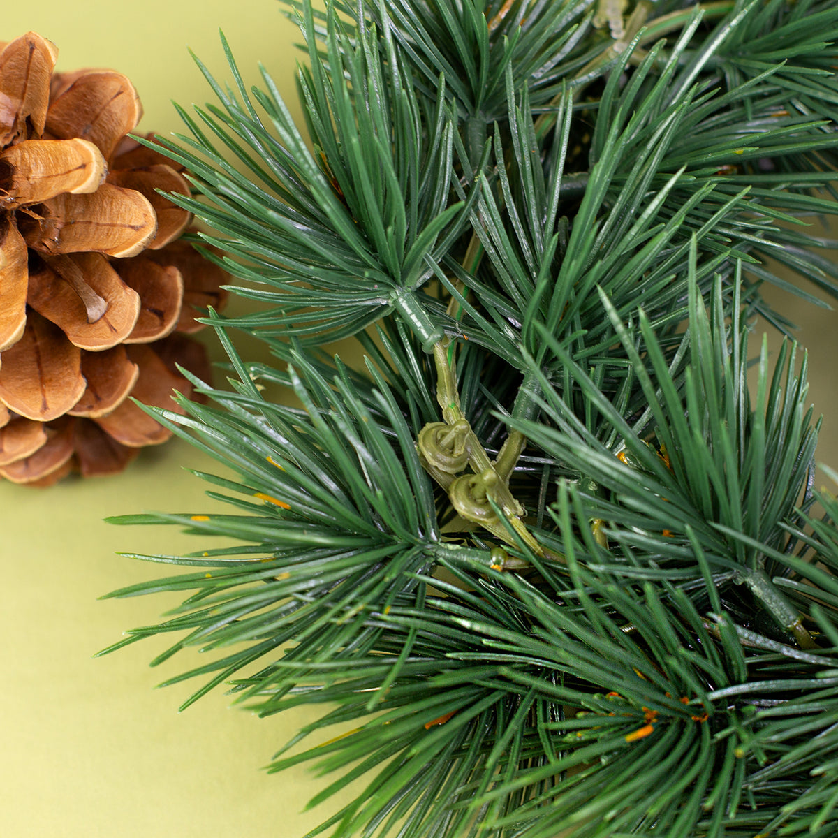 Adventskranz aus Tannenzweigen in zwei Größen | Hochwertige Kunst Dekoration zu Weihnachten