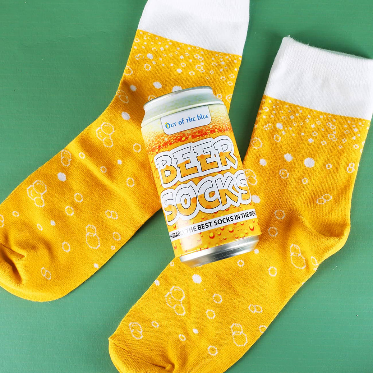 bequeme Socken mit Biermotiv