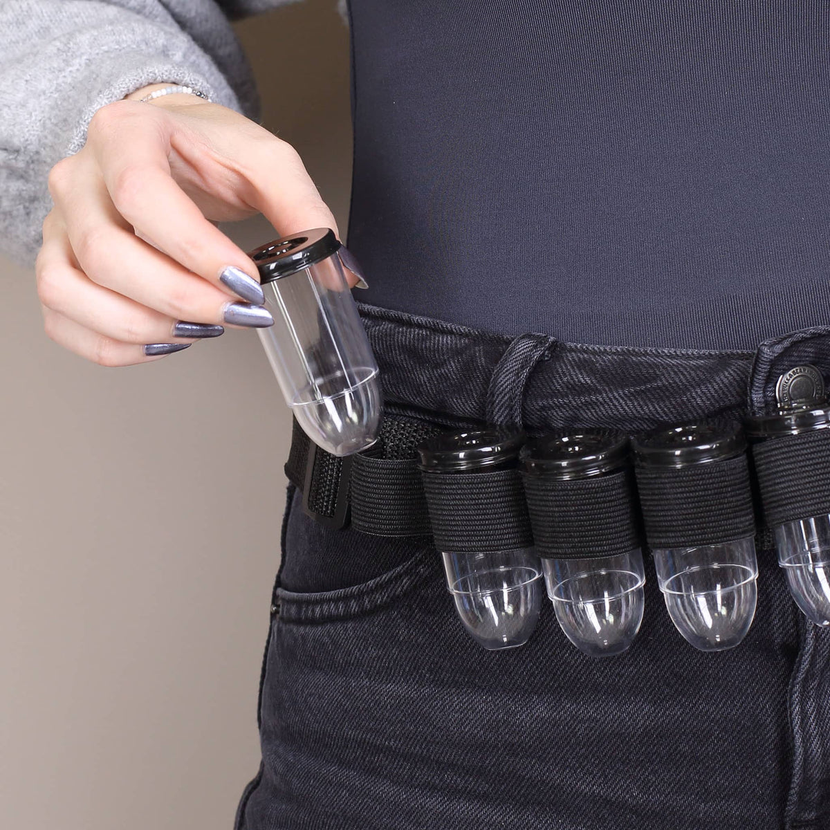 Shotgürtel mit 8 Flaschen für Ihre Getränke
