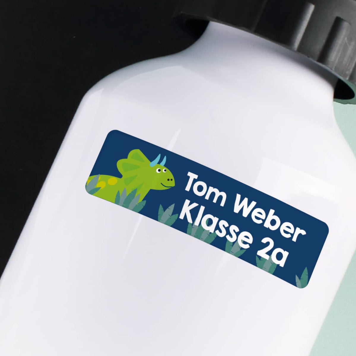 Namensetiketten Dinosaurier Name