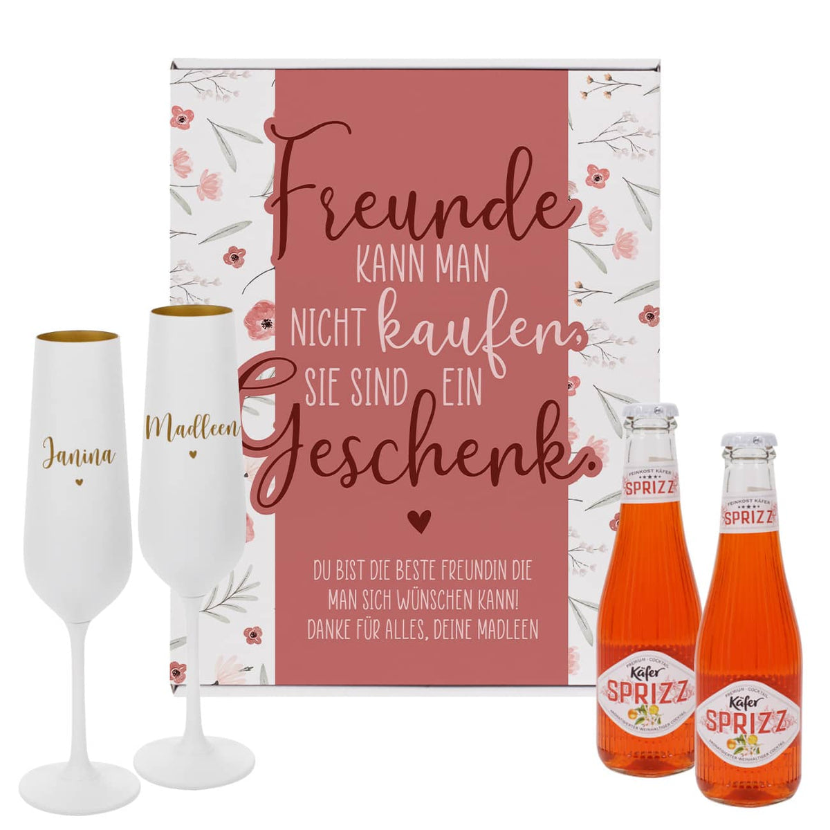 Personalisiertes Geschenkset für die beste Freundin