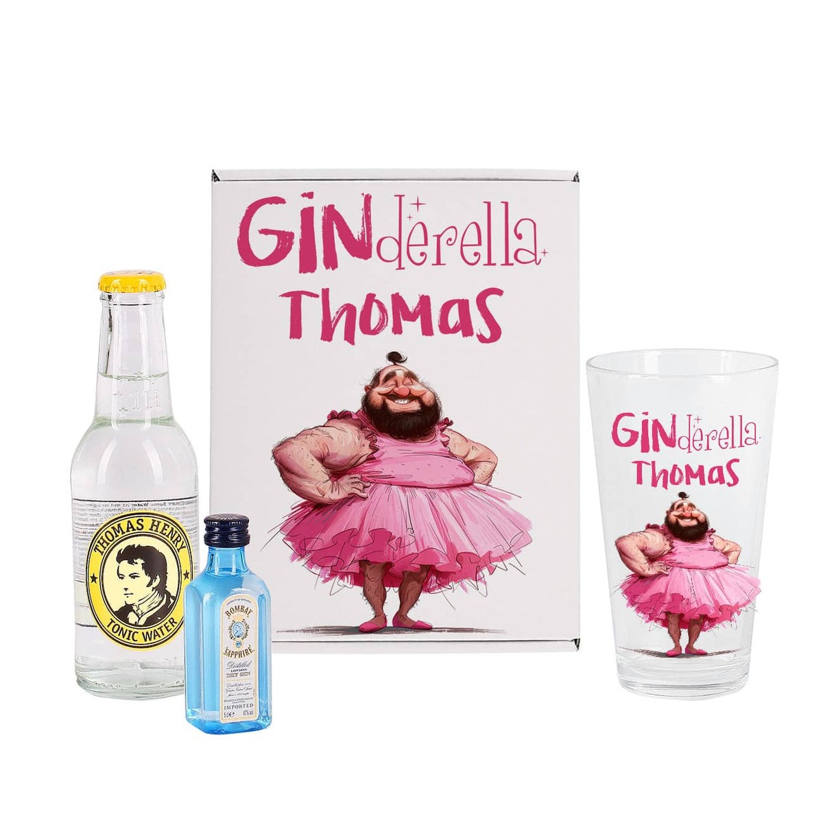 Personalisiertes Gin Geschenkset für Männer