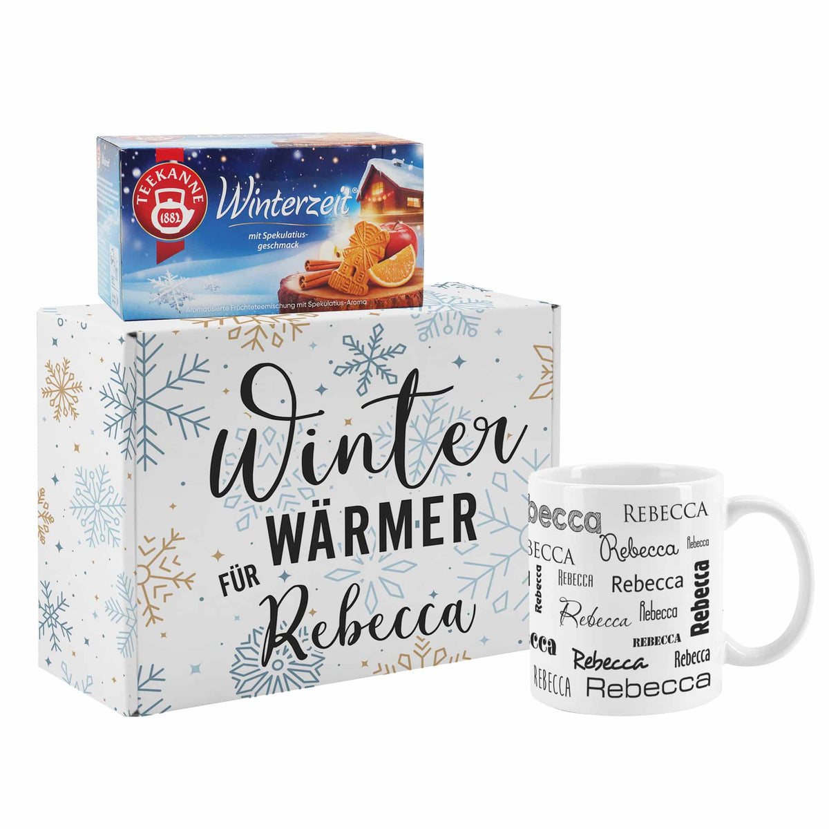 Personalisiertes Tee Geschenkset