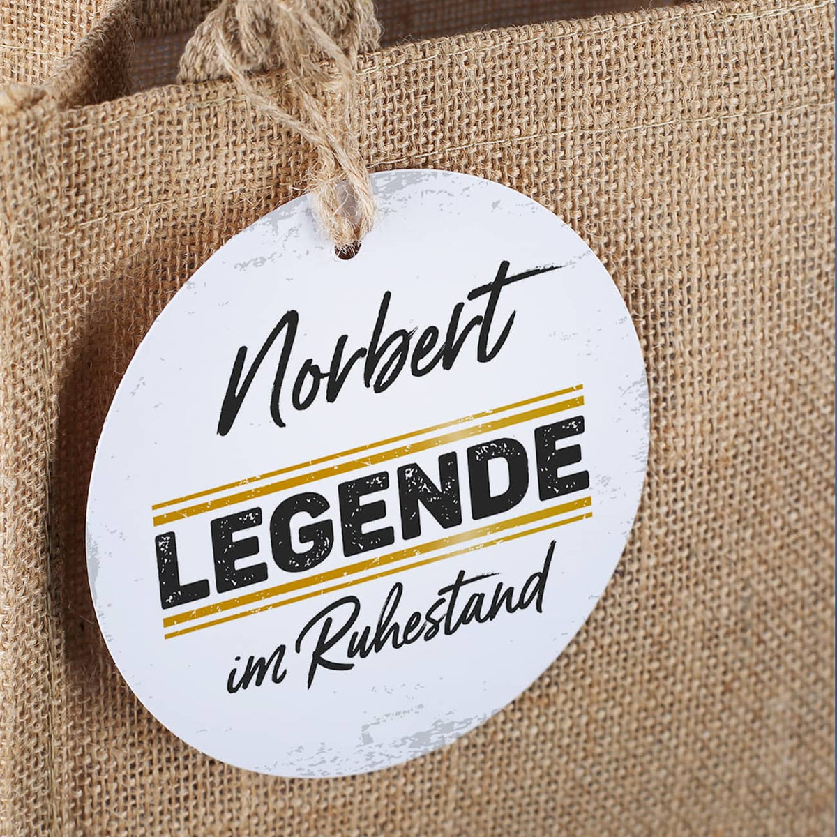 Geschenktüte mit Anhänger