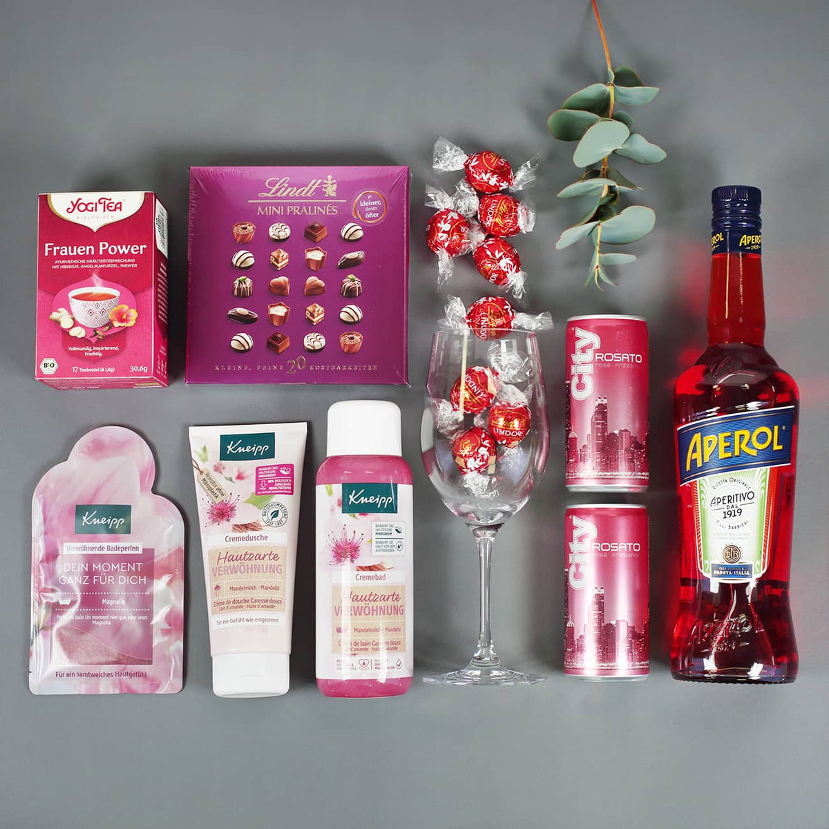 Delikatessenkorb für Frauen zu Weihnachten