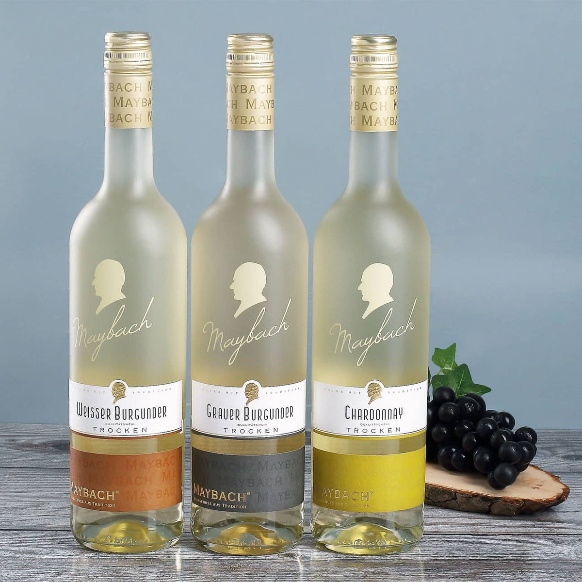 3 Weinsorten zur Auswahl
