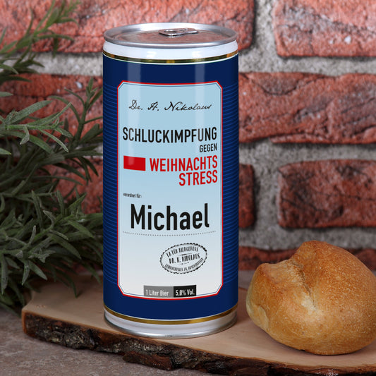 Schluckimpfung gegen Weihnachtsstress Bier