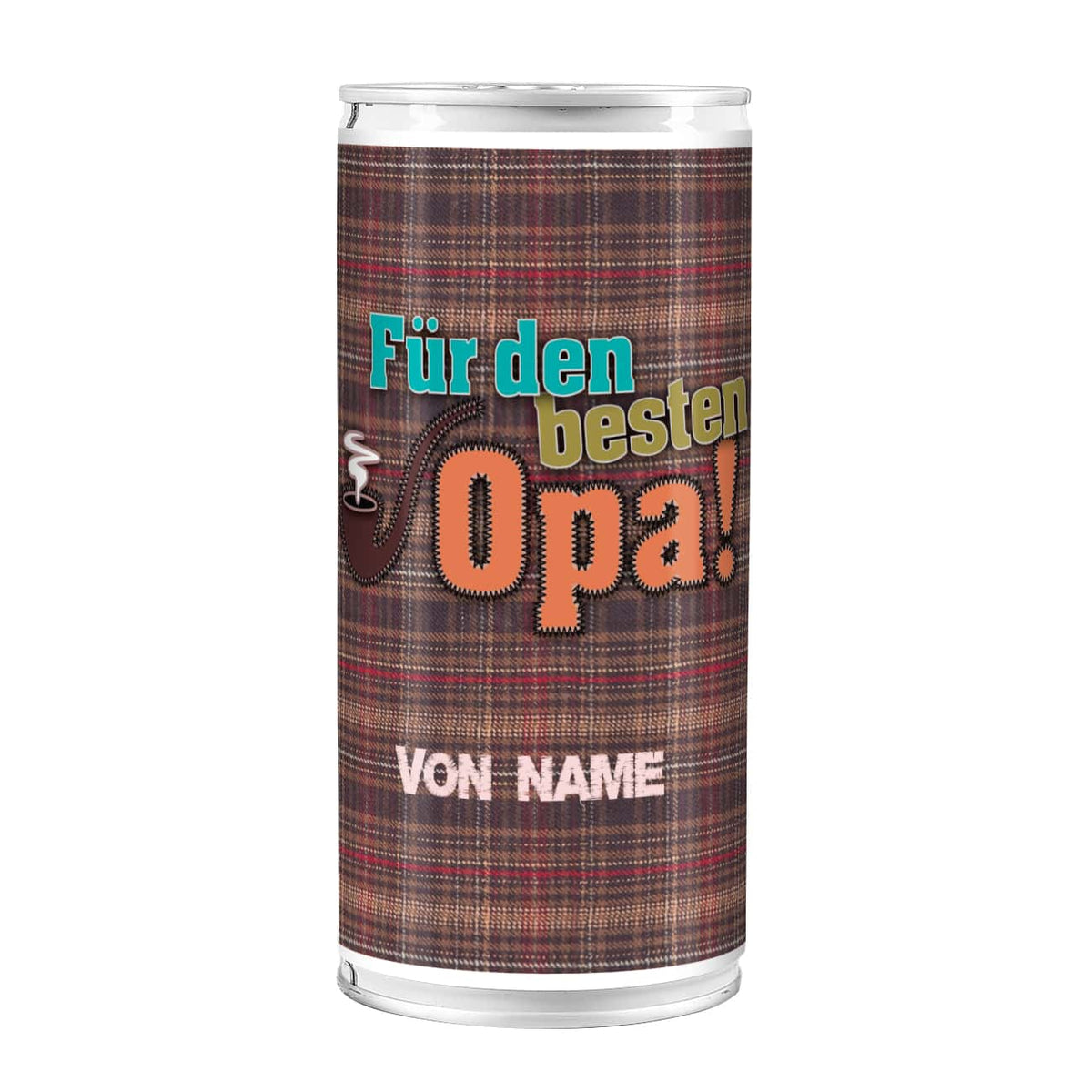 Bierbüchse für den Opageschenk