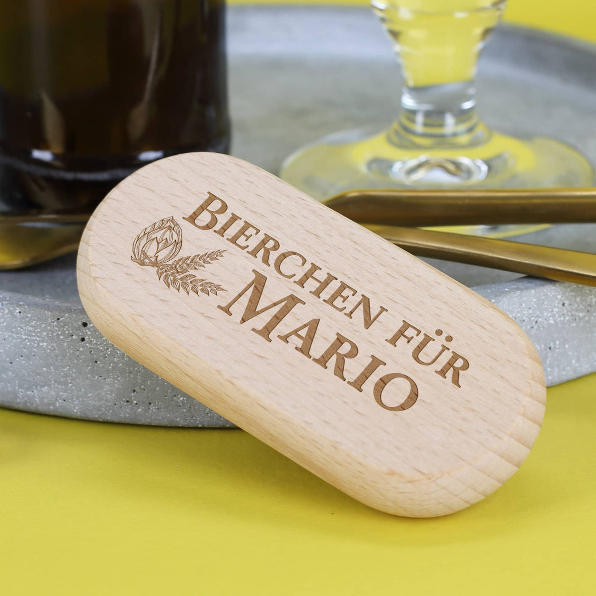 Bierchen für mit Namensgravur