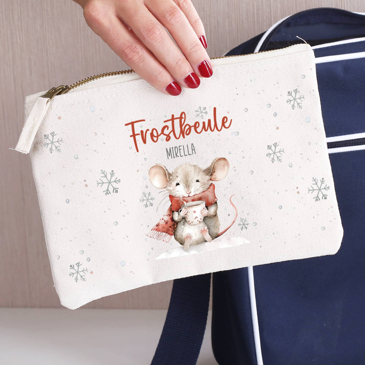 Tasche mit Motiv Frostbeule