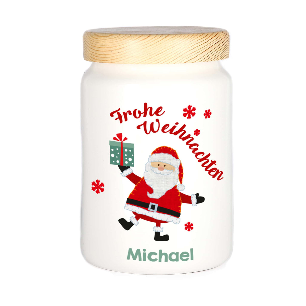 Keksdose als Weihnachtsgeschenk