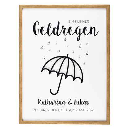 Freigestelltes Produktbild des Rahmens in Natur