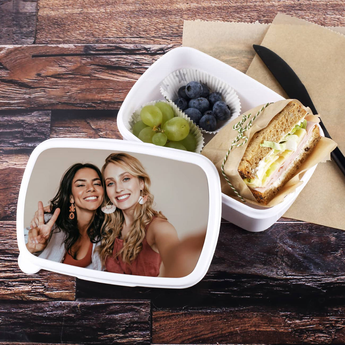 Brotdose mit Foto nach Wunsch bedruckt