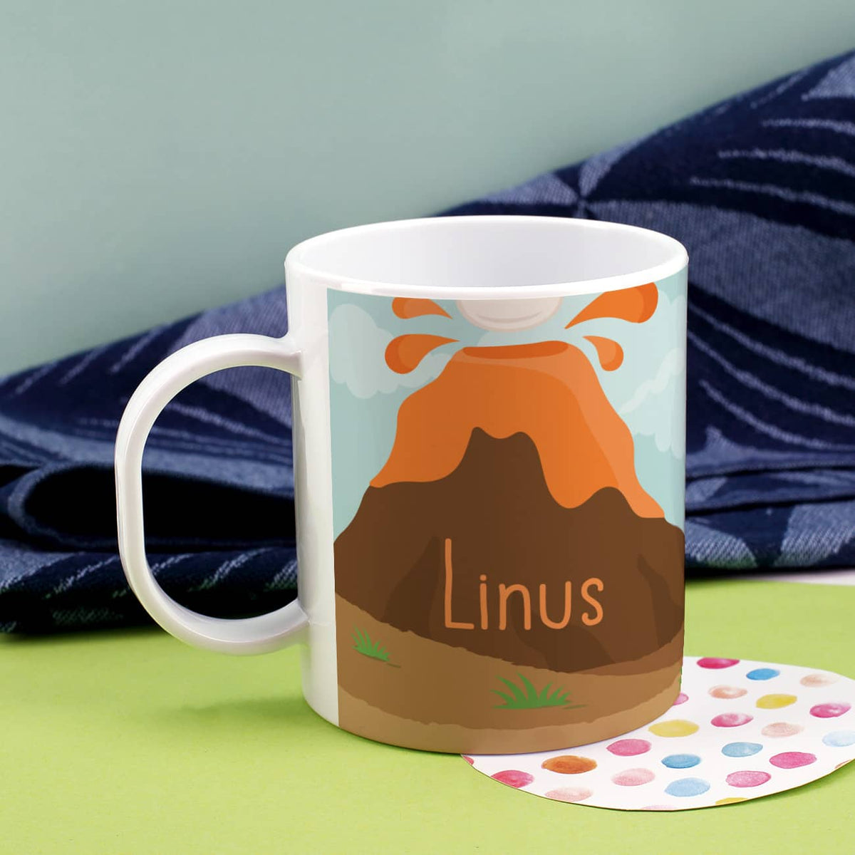 Tasse mit Drache und Wunschname