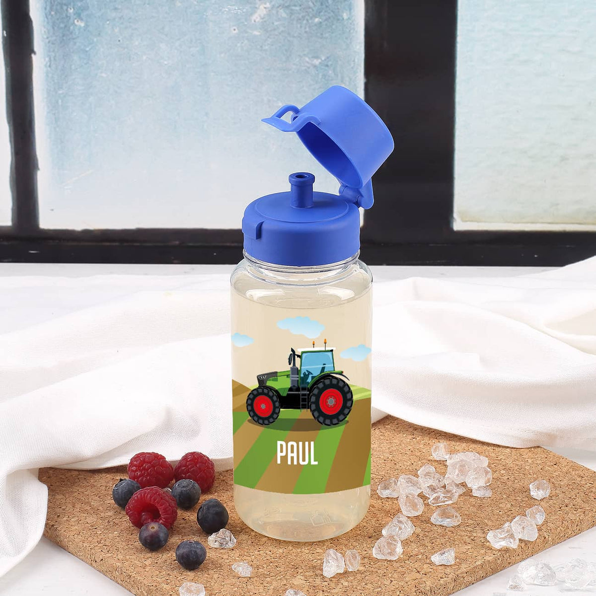 Trinkflasche für Schule oder Kindergarten mit Name