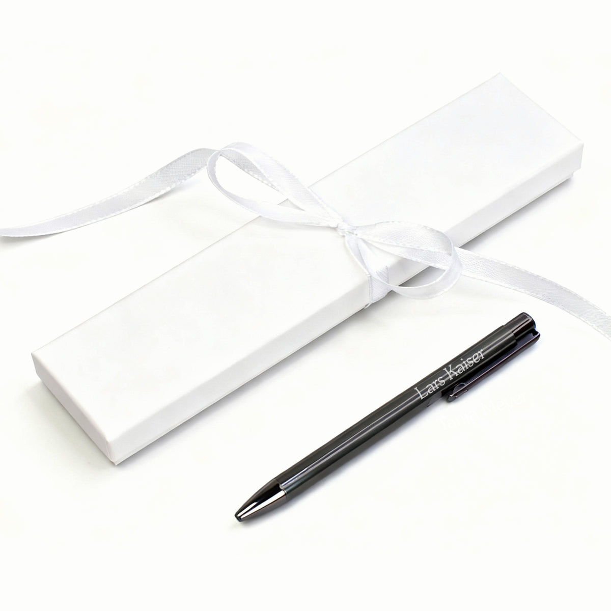 gravierter Kugelschreiber mit Geschenkbox