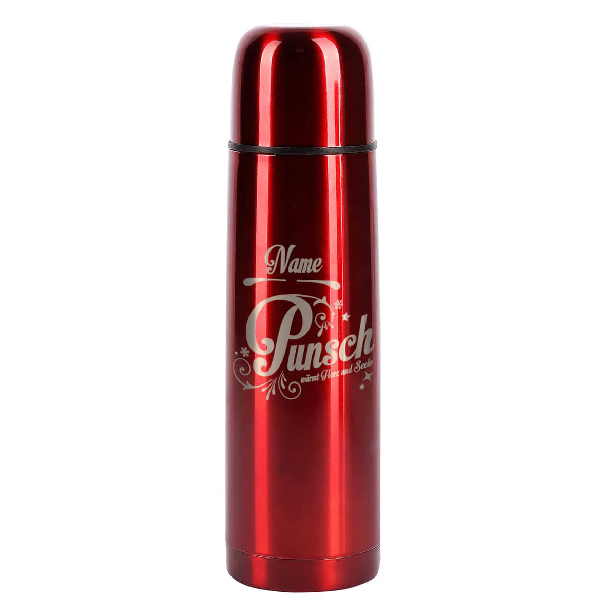 Thermosflasche mit Ihrem Wunschnamen