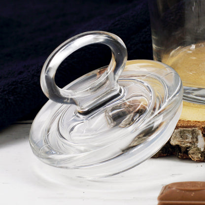 Weihnachtsgeschenk Glasdose zum Befüllen