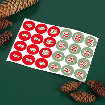One Bierchen a day... DIY Adventskalender Set mit Aufklebern