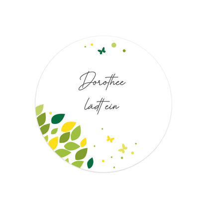 Freigestelltes Produktbild mit Fokus auf die Sticker-Details