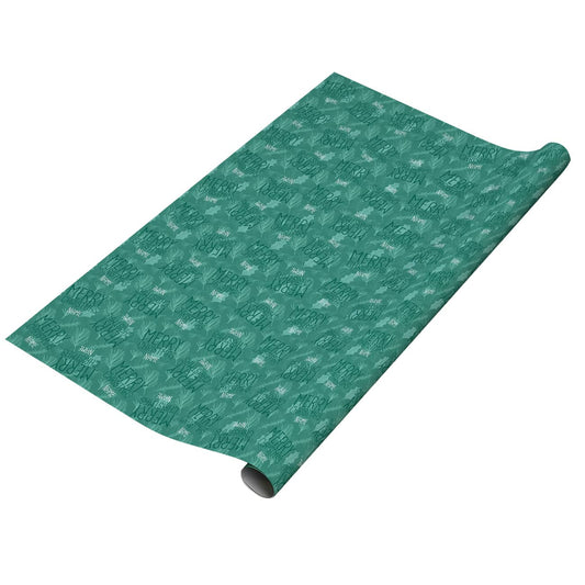 Merry Christmas - Geschenkpapier mit Wunschname