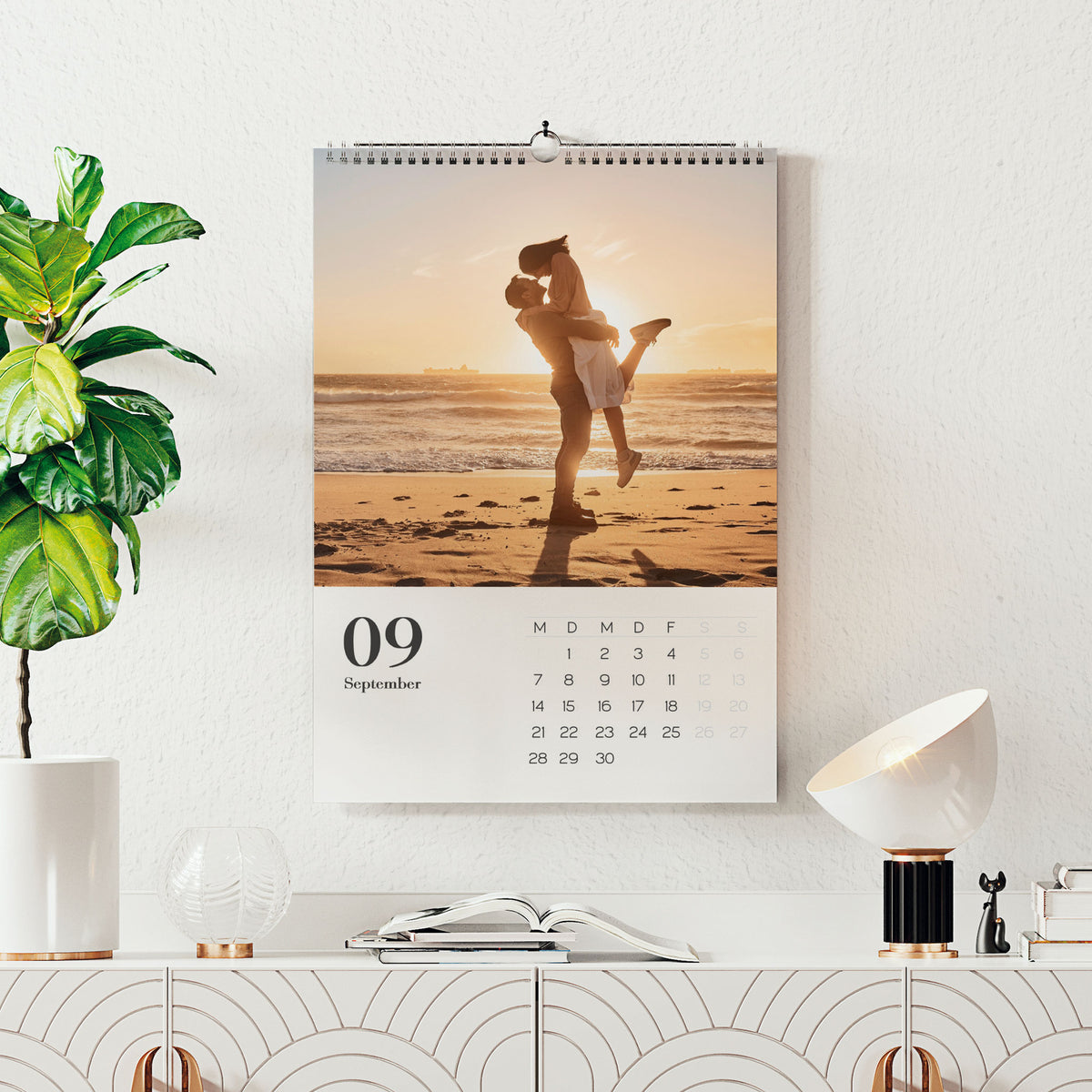 Personalisierter Wandkalender 2026 mit Fotos