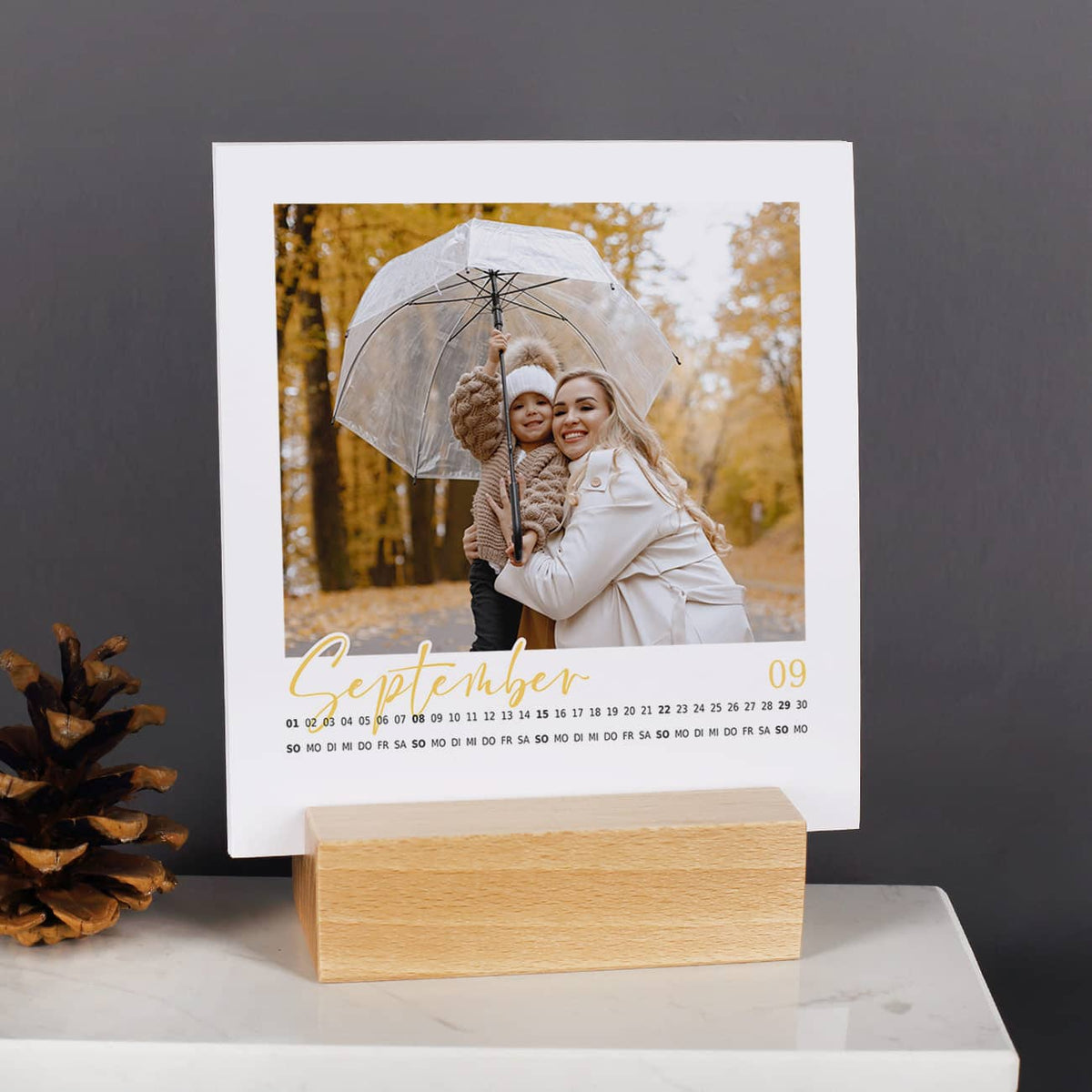 Tischkalender für die beste Oma mit Ihren Wunschfotos