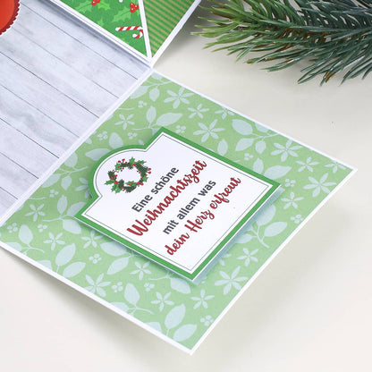 Geschenkbox zu Weihnachten - Innen