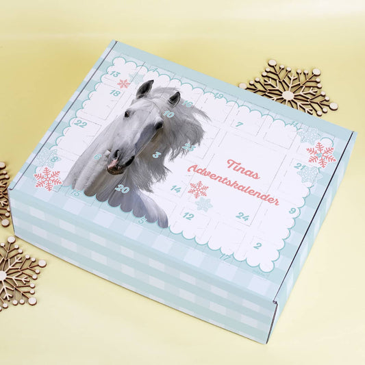 Pferde Adventskalender zum Selbstbefüllen